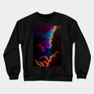 Illuminating Tie-Dye Crewneck Sweatshirt